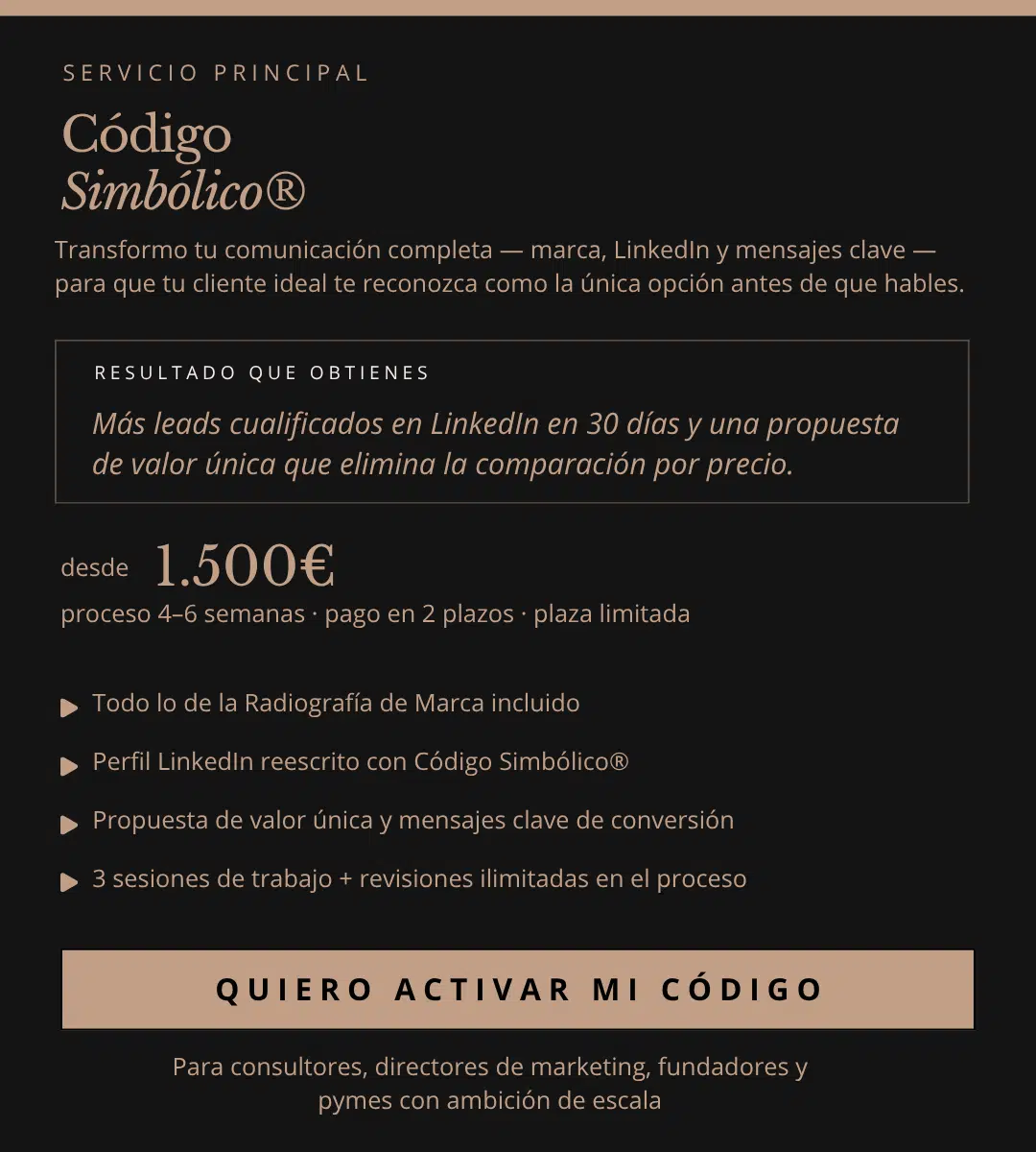 Lo que consigues con Código Simbólico® (2)