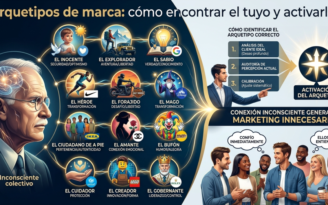 Arquetipos de marca: cómo encontrar el tuyo y activarlo